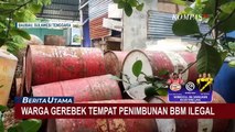 Warga Kota Bau-Bau Gerebek Empat Lokasi Penimbunan BBM Ilegal