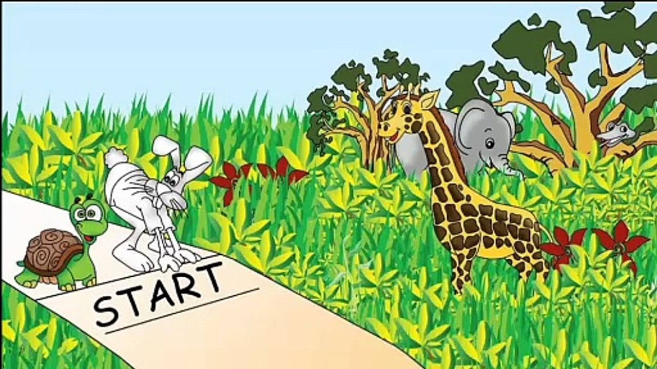 _நீதிக்கதைகள் & ஒழுக்கங்கள்_ முயலும் ஆமையும்_  #hareandtortoise #shorts #shortsvideo