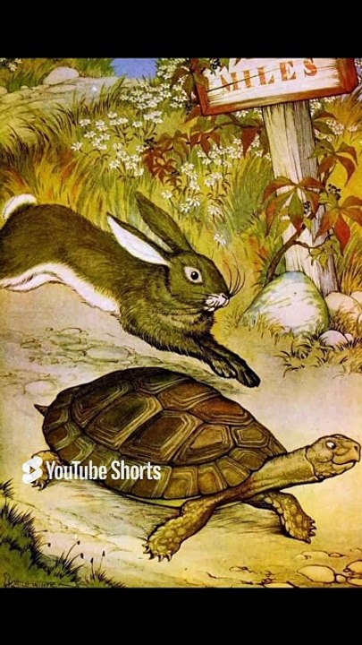 _Fables & Morals_ The Hare and the Tortoise_ #hareandtortoise #shorts #shortsvideo
