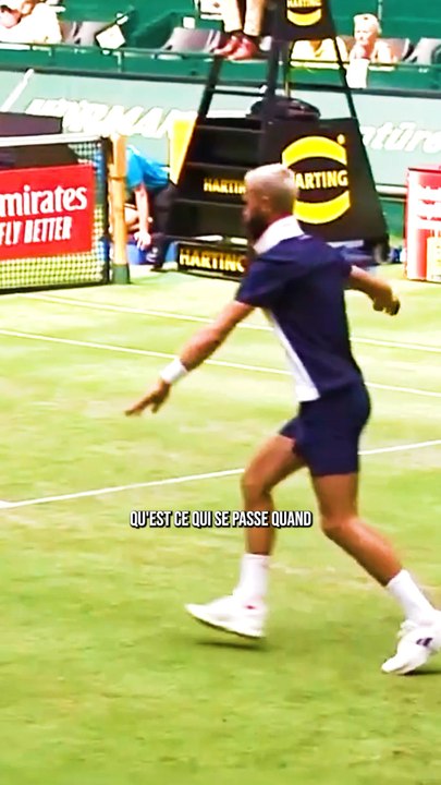 Quand un match de tennis devient un match de foot #sport #tennis
