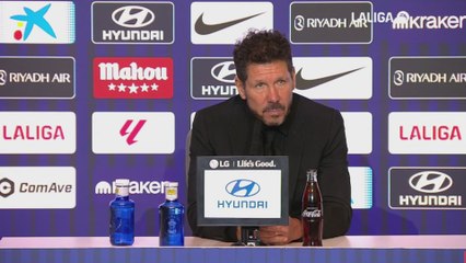 Simeone y el motivo por el que no sacó a Sorloth