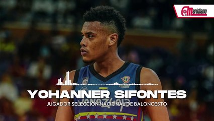 !Yohanner Sifontes habla sobre la mezcla de experiencia y juventud en la selección de baloncesto para la Americup!