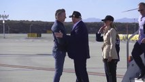 Trump flies over areas devastated by Palisades fire in Los Angeles with California governor Newsom