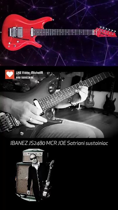 066. IBANEZ JS2480 MCR JOE Satriani sustainiac. #satriani2024 #reels #IBANEZJS2480 #clips #ibanezguitare