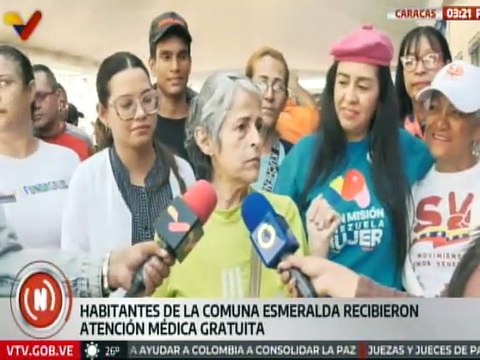 Caracas I Realizaron jornada de atención médica gratuita para más de mil familias en La Candelaria