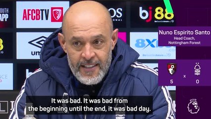 Forest must take a deep look at themselves after Bournemouth humiliation - Nuno