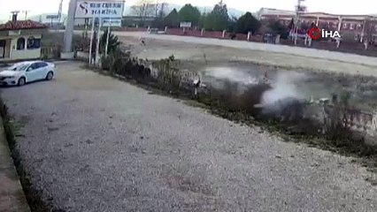 21 yaşındaki genç öldü! Feci kaza kamerada