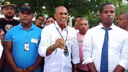 Federación de Juntas SFM denuncia les impidieron hablar con el presidente Abinader 1