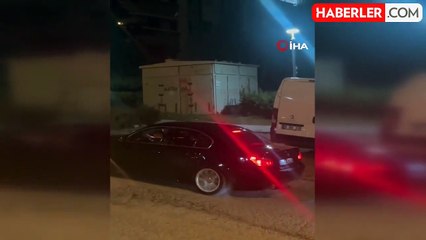 Ankara'da Maganda Lastiklerini Yaktı