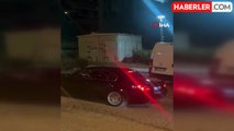 Ankara'da Maganda Lastiklerini Yaktı