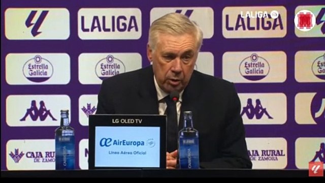 Ancelotti y LaLiga: Esperemos aprovechar la ventaja que tenemos