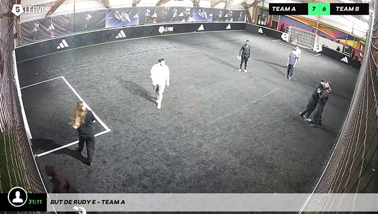 But de Rudy E - Team A