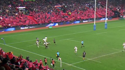 TOP 14 - Essai de Blair KINGHORN (ST) - Stade Toulousain - Montpellier Hérault Rugby