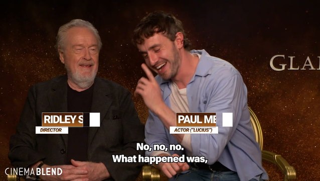 Ridley Scott Has Promised That Paul Mescal Kissing Pedro Pascal Will Make The 'Gladiator 2' Director’s Cut Master