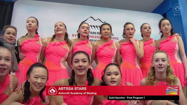 Gold Synchro Free Program 1 - 2025 Mountain Regional Synchronized Skating Championships