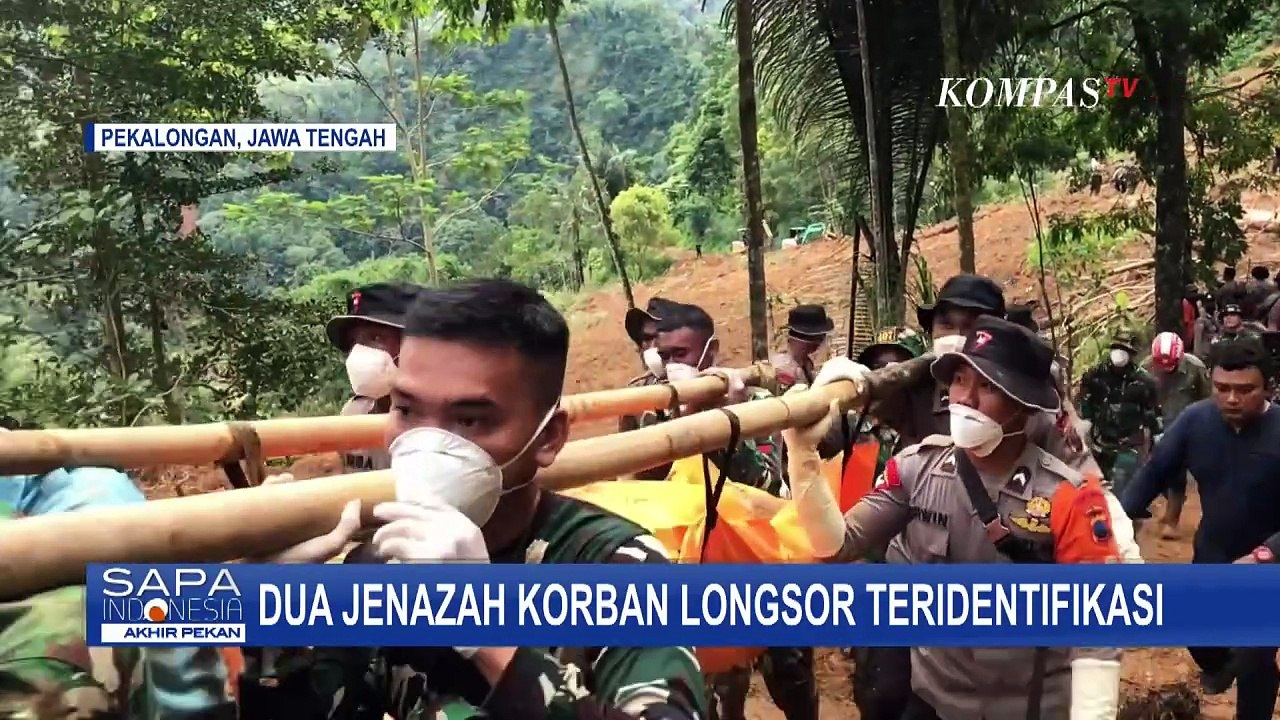 Update! Dua Jenazah Korban Longsor Pekalongan Berhasil Teridentifikasi
