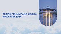 [INFOGRAFIK] Trafik Penumpang Udara Malaysia 2024