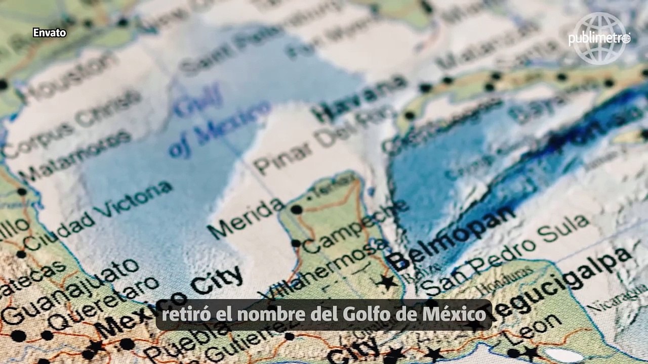 ¡Es oficial! Estados Unidos rebautiza Golfo de México bajo el nombre “Golfo de América”