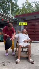 Old lady pranked with his husband