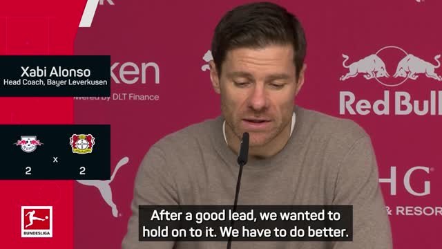 'It was never easy' - Alonso reflects on draw at Leipzig