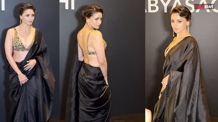 Alia Bhatt ने Black साड़ी में दिखाई कातिल अदाएं, Sabyasachi event में Actress ने ढाया कहर