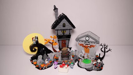 Lego Ideas 21351 Tim Burton's The Nightmare Before Christmas Speed Build