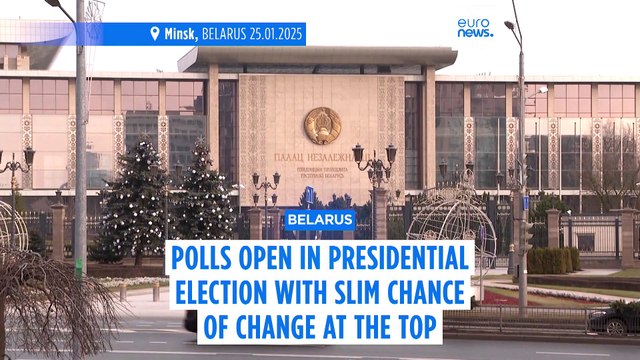 Polls open in Belarus presidential election with chance of change at the top slim