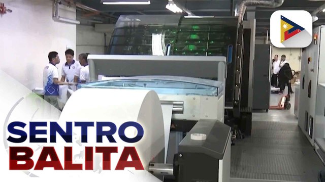 Pag-imprenta ng mga balota para sa Hatol ng Bayan 2025, tuloy na muli bukas