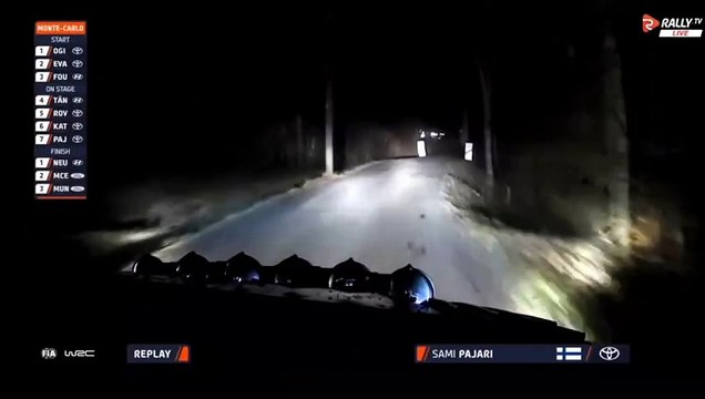 WRC 2025 Monte Carlo SS16 Pajari Big Crash