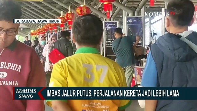 Sederet Rute Perjalanan Kereta Api yang Terhambat dan Lebih Lama Imbas Jalur Putus di Jawa Tengah