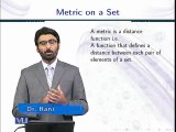 Topology Lecture 96  Metric on a set in Topology in Urdu