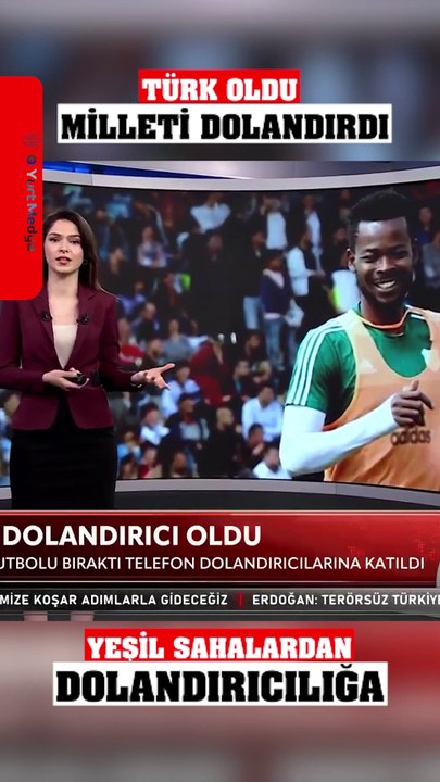 Yeşil Sahadalardan Hapise. Türk vatandaşı olan Nijeryalı futbolcu dolandırıcı oldu. #sondakika