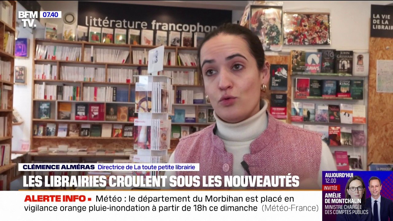 400 à 500 nouveaux romans en cette rentrée littéraire: les libraires croulent sous les nouveautés