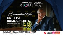 AWANI Global: A Conversation with Dr. José Ramos-Horta,  President of Timor-Leste.