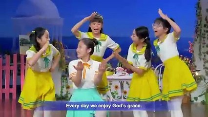 English Christian Song  The Joy of Praising God  _ Kids Dance