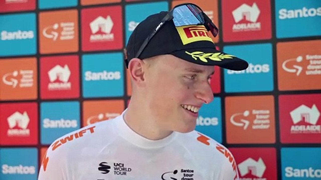 Cycling - Santos Tour Down Under 2025 - Albert Withen Philipsen : "My biggest lesson ? They go really fast ! "