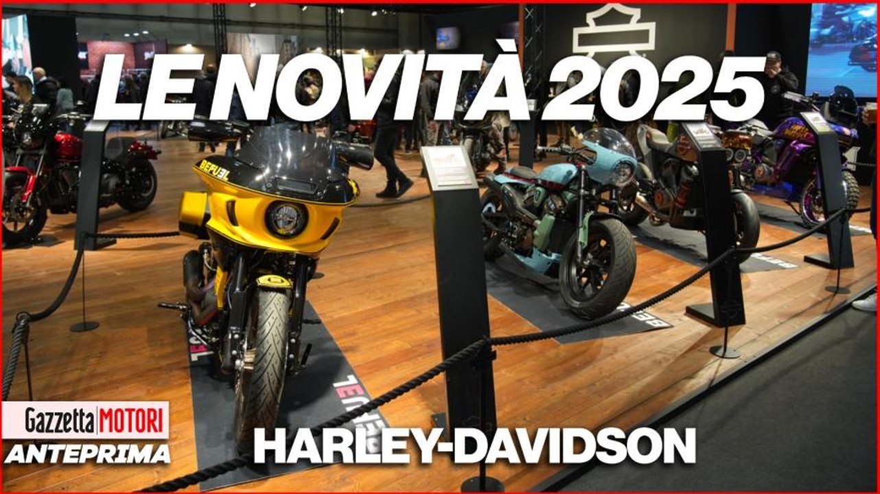 Harley-Davidson svela la gamma 2025 a Motor Bike Expo