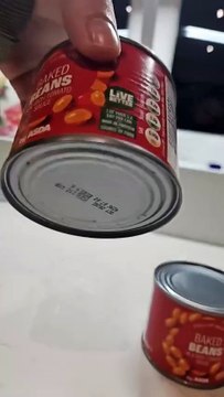 When I say this is the most exciting thing that's happened to me all week, I'm not even lying. I'm not convinced they were like this when I bought them though, surely I would have noticed Can beans dry out in the tin.