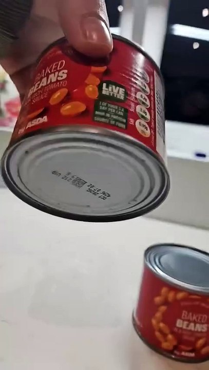 When I say this is the most exciting thing that's happened to me all week, I'm not even lying. I'm not convinced they were like this when I bought them though, surely I would have noticed Can beans dry out in the tin.