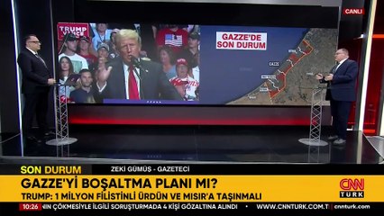 Trump, Ürdün'ün daha fazla Filistinli almasını istedi! | GAZZE'Yİ BOŞALTMA PLANI MI?