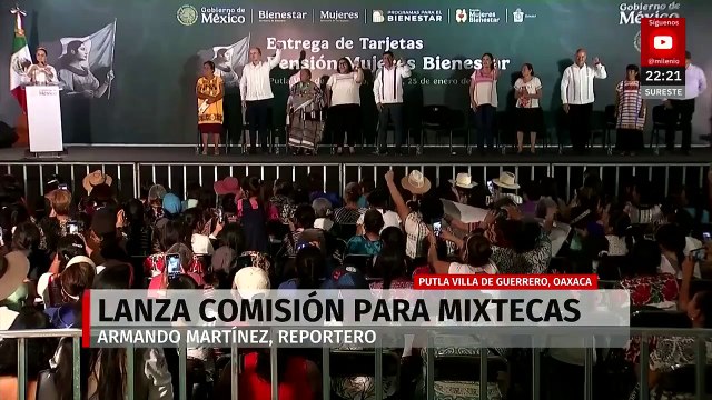 Desde Oaxaca, Claudia Sheinbaum expresa su apoyo a los connacionales en Estados Unidos