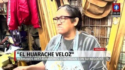 Hermanos Guzmán Pérez preservan tradición artesanal de calzado en Veracruz
