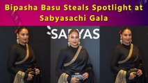 Bipasha Basu turned heads at Sabhyasachi's silver jubilee with her striking black saree