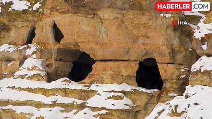 Diyadin'deki Yukarı Biligan Mağaraları Ziyaretçilerini Bekliyor
