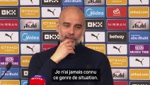 Guardiola : ''J'ai remplacé Khusanov pour deux raisons''