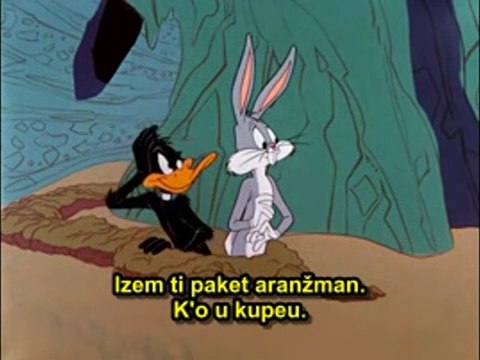 Duško Dugouško - Ali babino blago - Serbian translation