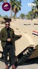 تجربة حية لاستهداف ناقلة الجنود المصرية سيناء 200 .. ماذا حدث؟