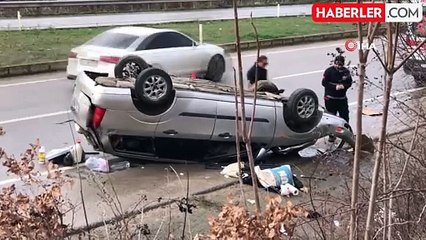 Amasya'da Trafik Kazası: 2'si Çocuk 4 Yaralı