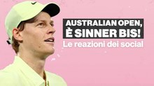 Sinner batte Zverev e vince l’Australian Open: le reazioni social