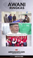 #AWANI Ringkas 26 Januari 2025 | 9 PM